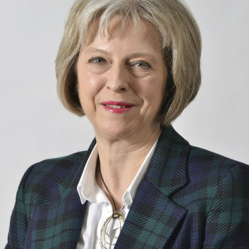 Photograph of Theresa May